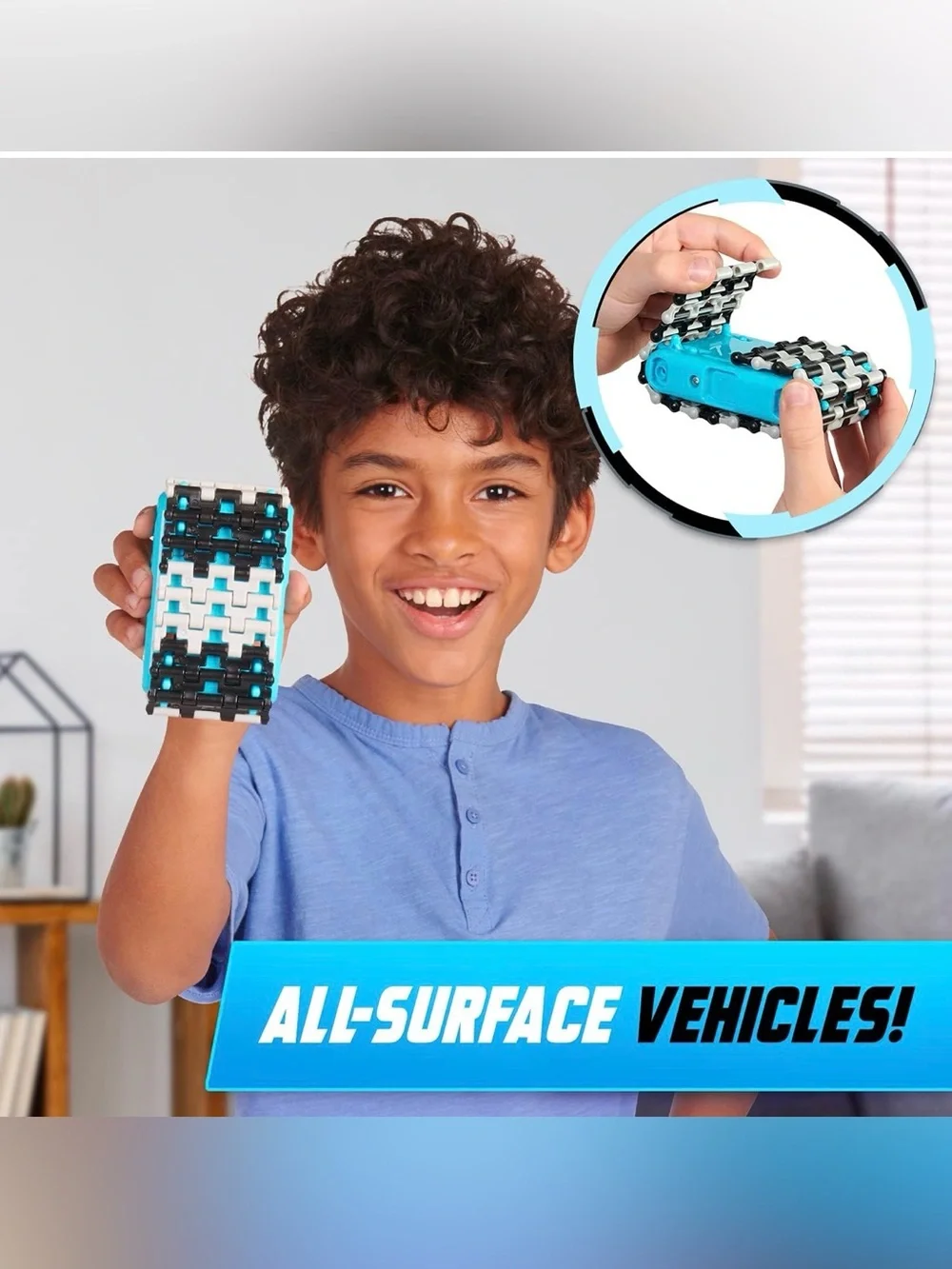 WowWee Power Treads Hyperdrive Zipline Car Set – Race Track Playset